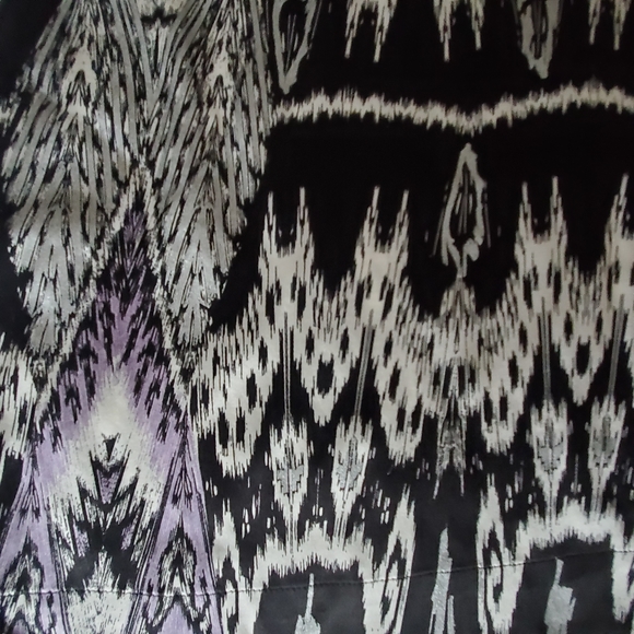 Marciano mock neck, bell sleeve mini dress - Picture 4 of 4